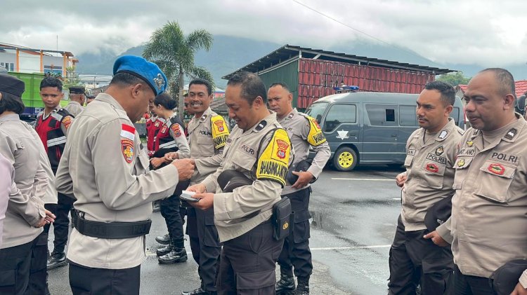 Propam Polres Manggarai Gelar Gaktibplin, Perkuat Disiplin Personel Sejak Pagi Hari