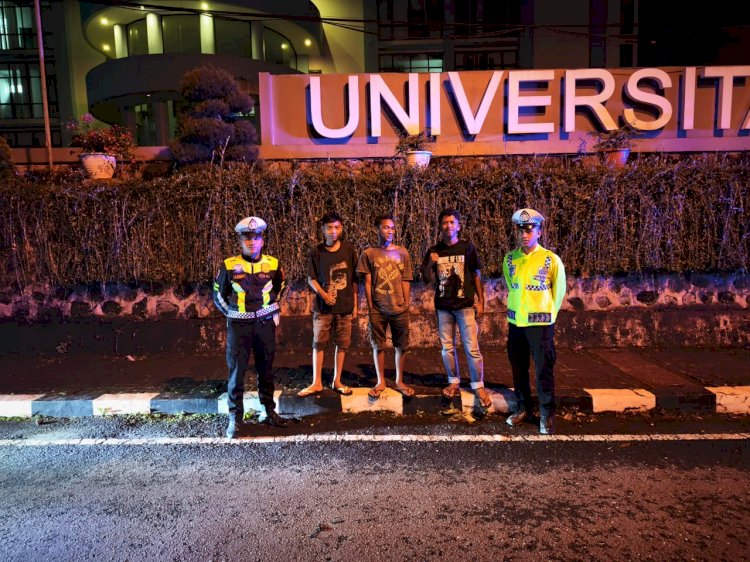 Patroli Malam Polres Manggarai Intensif, Antisipasi Balap Liar dan Tekan Laka Lantas di Kota Ruteng