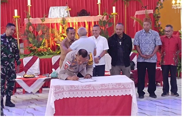 Polres Manggarai Hadiri Rapat Persiapan Jumat Agung Hening 2026, Siap Wujudkan Perayaan Aman dan Khidmat