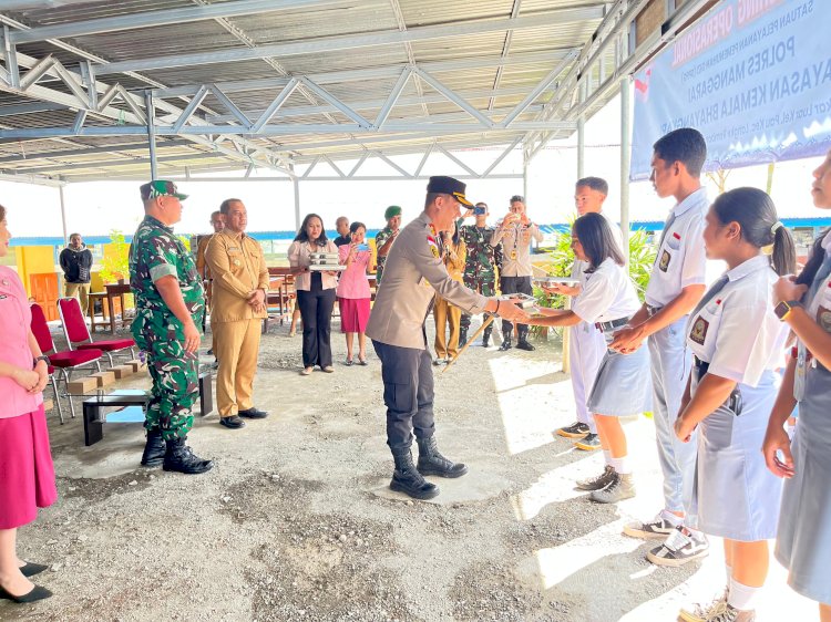 Dukung Program Pemerintah, Polres Manggarai Launching Operasional SPPG untuk Pemenuhan Gizi Masyarakat
