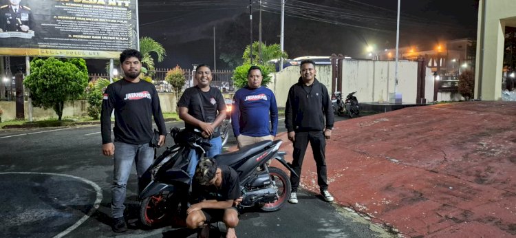 Malam Tak Bersahabat di Rowang, Pelaku Curanmor 20 Tahun Dibekuk Polisi Bersama Barang Bukti