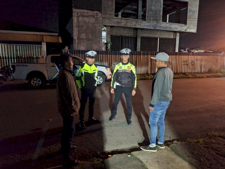 Patroli Malam Polres Manggarai Intensifkan Pengawasan, Antisipasi Balap Liar dan Tekan Angka Kecelakaan Lalu Lintas