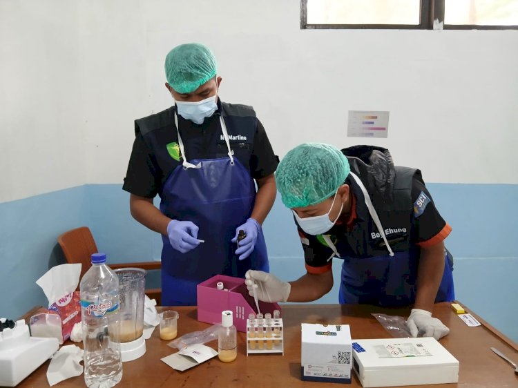 Polres Manggarai Perketat Pengawasan, Tim Food Security Periksa Makanan Program Makan Bergizi Gratis
