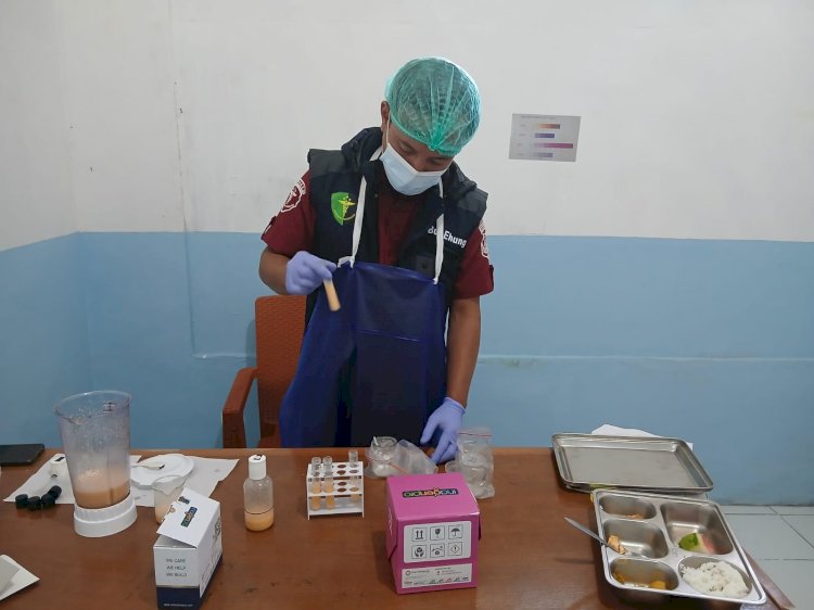 Polres Manggarai Laksanakan Pemeriksaan Food Security Program Makan Bergizi Gratis (MBG) di SPPG Yayasan Kemala Bhayangkari