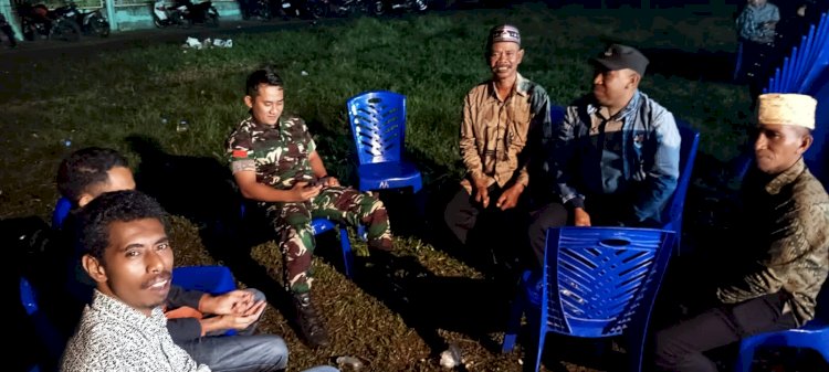 POLRI BERSAMA TNI HADIR AMANKAN RESEPSI PERNIKAHAN DI CANCAR, SUASANA BERLANGSUNG AMAN DAN KONDUSIF