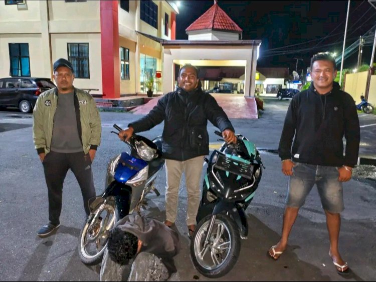 Unit Jatanras Polres Manggarai Ringkus Pelaku Curanmor, Motor Korban Berhasil Diamankan