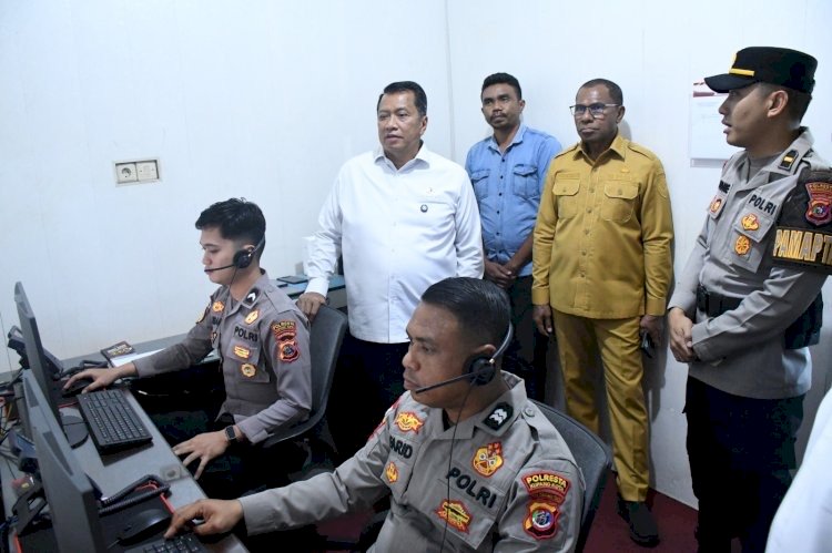 Kapolda NTT Dampingi Wamen PANRB RI Tinjau Pelayanan Publik di Polresta Kupang Kota