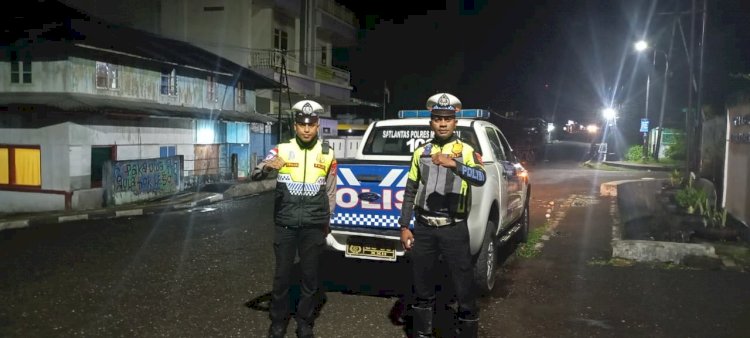 Sat Lantas Polres Manggarai Gelar Patroli Malam Antisipasi Balap Liar dan Kecelakaan Lalu Lintas