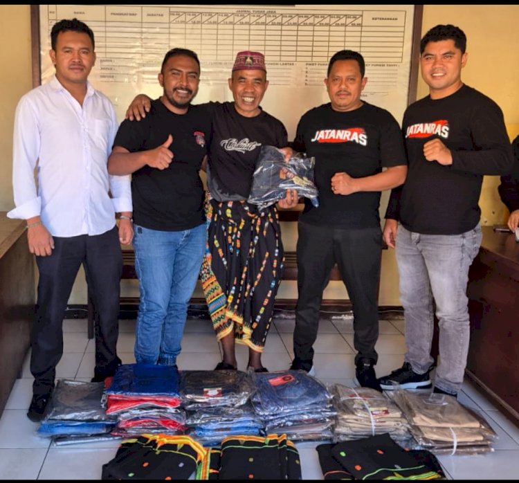 GERAK CEPAT TIM URC POLRES MANGGARAI POLDA NTT BERHASIL AMANKAN RATUSAN  CELANA DAN KAIN SONGKE KHAS MANGGARAI HASIL TINDAK PIDANA PENCURIAN