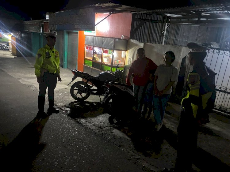Satlantas Polres Manggarai Gelar Patroli Malam Antisipasi Balap Liar dan Laka Lantas