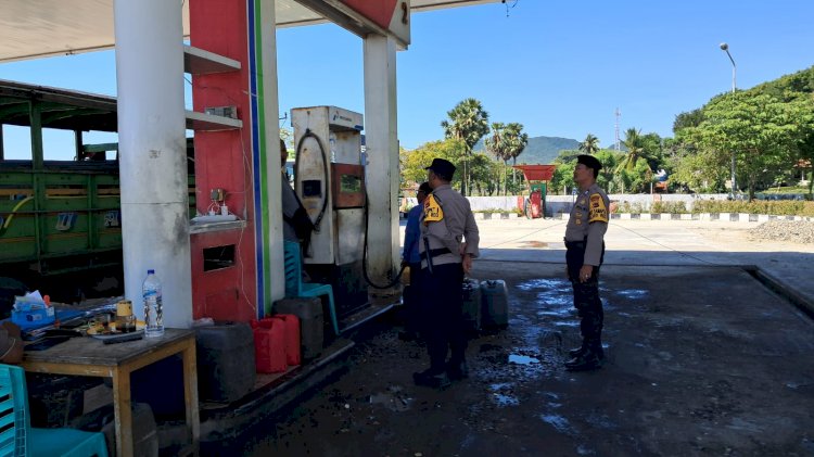 Patroli dan Monitoring Sitkamtibmas di Objek Vital Kecamatan Reok, Polsek Reo Tingkatkan Pengawasan dan Pelayanan kepada Masyarakat