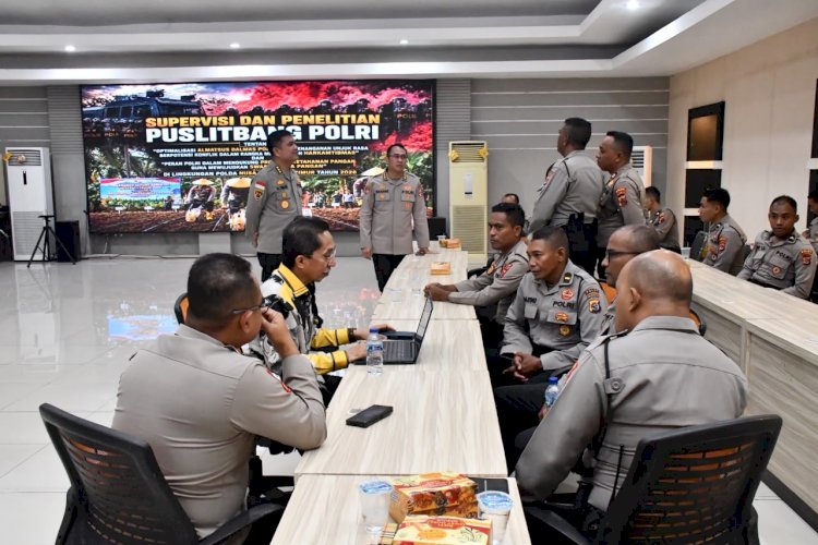 Kapolda NTT Terima Tim Puslitbang Polri, Teliti Optimalisasi Almatsus Dalmas dan Peran Polri dalam Ketahanan Pangan*