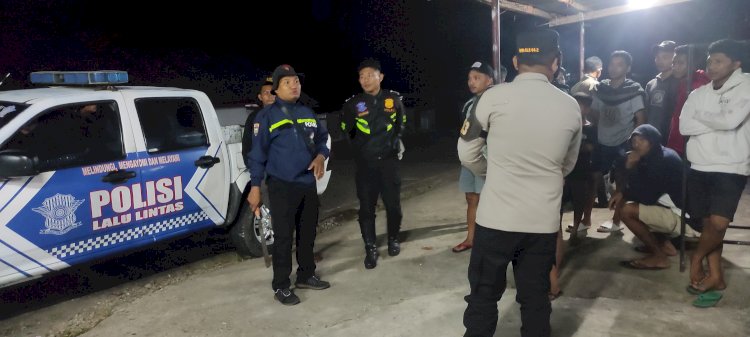 PAMAPTA 3 POLRES MANGGARAI PIMPIN PENANGANAN KASUS PENGANCAMAN MENGGUNAKAN SENJATA TAJAM, SITUASI BERHASIL DIKENDALIKAN