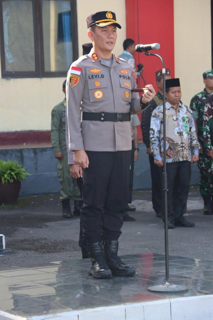 Kapolres Manggarai Pimpin Apel Pagi, Apresiasi Kinerja Anggota dan Tekankan Peningkatan Citra Polri Jelang Hari Bhayangkara ke-80