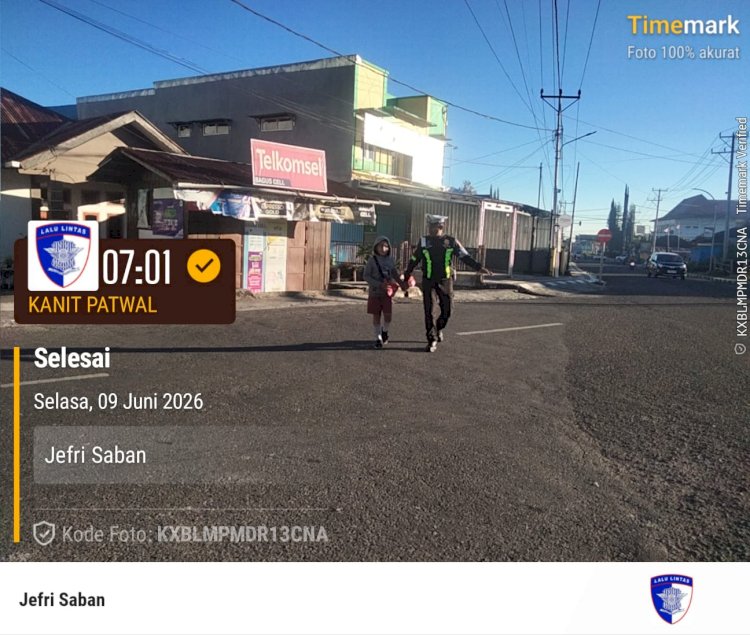 SATLANTAS POLRES MANGGARAI INTENSIFKAN PENGATURAN PAGI, WUJUDKAN KEAMANAN DAN KELANCARAN LALU LINTAS BAGI MASYARAKAT