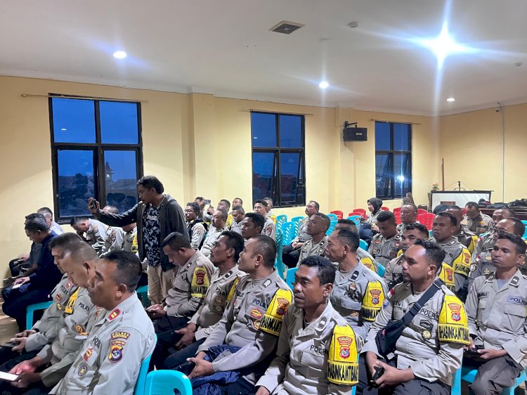 PASTIKAN PENGELOLAAN LOGISTIK BERJALAN OPTIMAL, BIRO LOGISTIK POLDA NTT LAKSANAKAN SUPERVISI, PENGAWASAN DAN PENGENDALIAN DI POLRES MANGGARAI