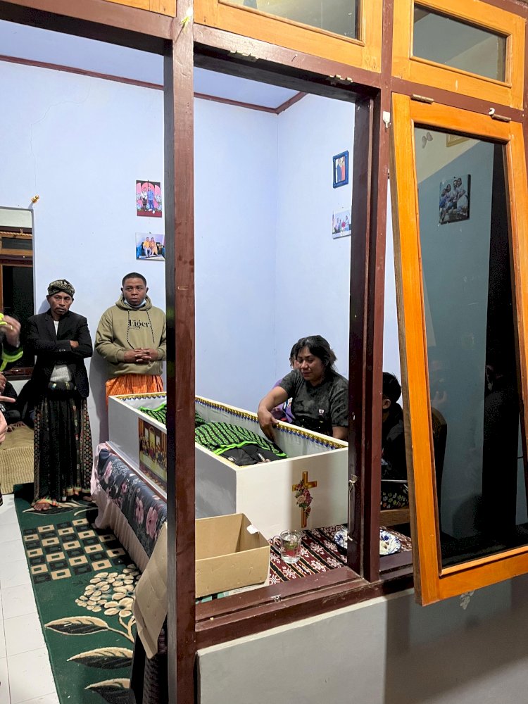 POLRES MANGGARAI BERDUKA, KEHILANGAN SALAH SATU ANGGOTA TERBAIK YANG BERDEDIKASI DALAM PENGABDIAN