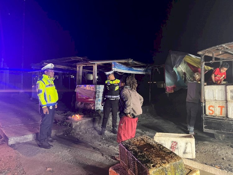 Satlantas Polres Manggarai Intensifkan Patroli Malam untuk Antisipasi Balap Liar dan Menekan Angka Kecelakaan Lalu Lintas