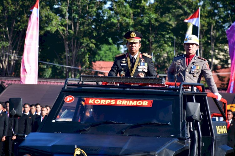 Peringati HUT Bhayangkara ke-80, Kapolda NTT Ajak Personel Perkuat Pengabdian untuk Masyarakat dan Indonesia Maju