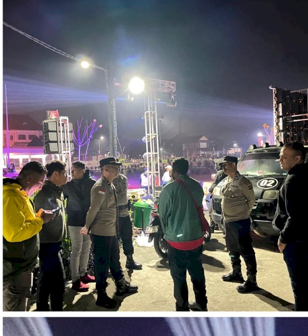 WUJUDKAN RASA NYAMAN DAN AMAN, POLRES MANGGARAI GELAR PENGAMANAN HUMANIS ,  NOBAR  FINAL PIALA DUNIA 2026