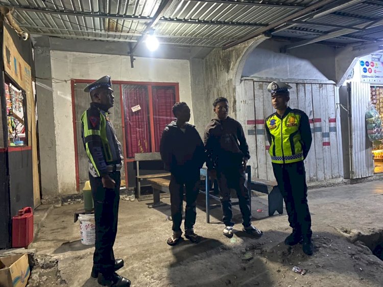 Satlantas Polres Manggarai Intensifkan Patroli Malam, Cegah Balap Liar dan Tertibkan Parkir Liar di Badan Jalan