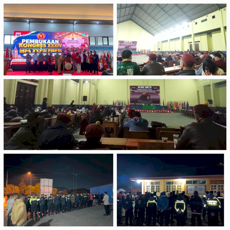 PELAYANAN PENUH KASIH, TULUS DALAM PENGABDIAN, POLRES MANGGARAI WUJUDKAN PENGAMANAN KONGRES NASIONAL PMKRI KE-XXXIV BERAKHIR AMAN DAN KONDUSIF