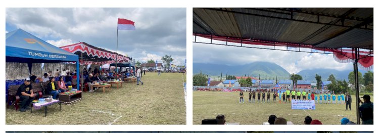 DALAM RANGKA MEMBENTUK GENERASI MUDA YANG SEHAT DAN SPORTIF, POLRES MANGGARAI  HADIRI PEMBUKAAN TURNAMEN SEPAK BOLA TINGKAT SD/MI SE-KABUPATEN MANGGARAI  BERIKAN DUKUNGAN PELAYANAN PENGAMANAN HUMANIS