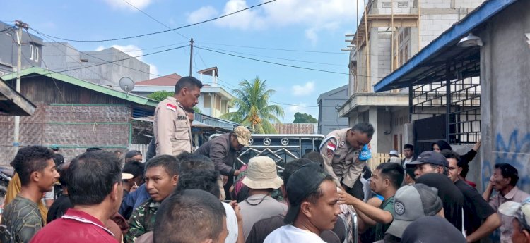 POLRES MANGGARAI TERUS LAKUKAN PENDATAAN DAN EVAKUASI PASCA GEMPA BUMI, 15 ORANG MENINGGAL DUNIA DAN 44 BANGUNAN RUSAK