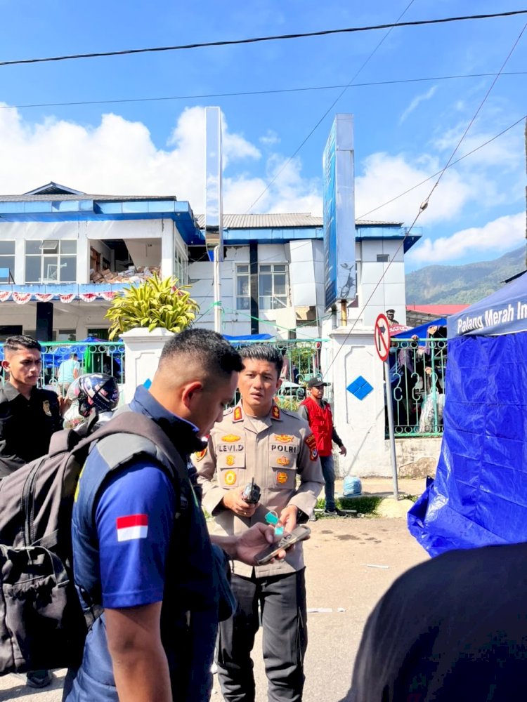 Polres Manggarai Terus Perbarui Data Korban dan Kerusakan Gempa, Pastikan Informasi Akurat Cegah Hoaks