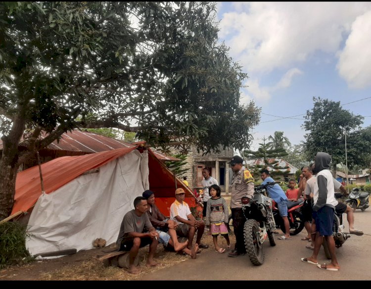 GEMPA SUSULAN GUNCANG WILAYAH MANGGARAI, POLRES MANGGARAI IMBAU MASYARAKAT TINGKATKAN KEWASPADAAN.