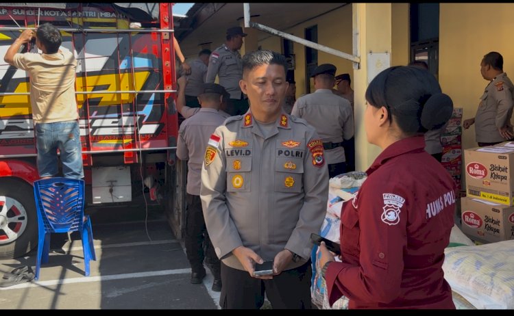 Polres Manggarai Terus Perbarui Data Korban dan Salurkan Bantuan Bagi Warga Terdampak Gempa