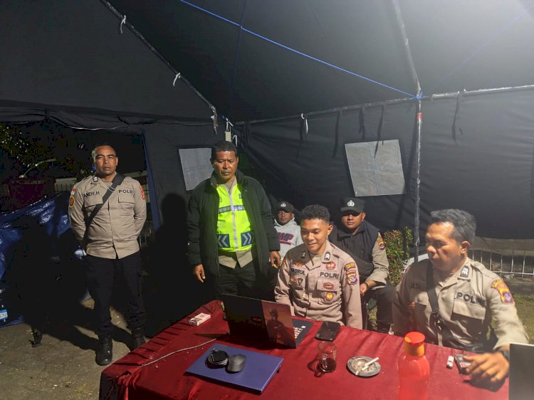 Polres Manggarai Amankan Distribusi Logistik Bencana ke Sejumlah Wilayah