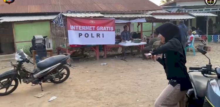 Polri Hadirkan Internet Gratis bagi Penyintas Gempa Flores, Pastikan Warga Tetap Terhubung dan Mendapatkan Informasi
