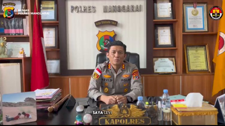 JAGA GENERASI MUDA MANGGARAI, KAPOLRES AJAK ORANG TUA BENTENGI ANAK DARI PENGARUH NARKOBA DAN PERGAULAN BEBAS