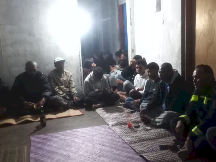 Bhabinkamtibmas Turun Tangan, Kasus Pengancaman di Kos Berakhir Damai