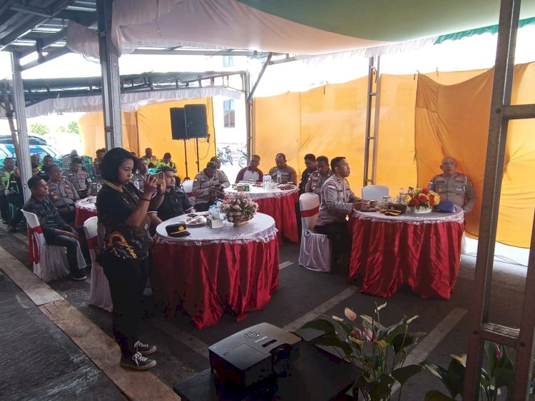 Syukuran HUT Lalu Lintas Bhayangkara ke-71, Kapolres Manggarai Tekankan Semangat POLANTAS KARIB “POLANTAS PRESISI, MENGABDI UNTUK NEGERI”