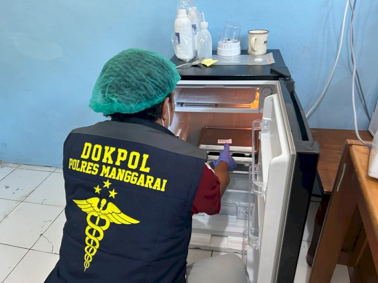 Tim Food Security Polres Manggarai Periksa Keamanan Makanan Program MBG di SPPG Polres Manggarai