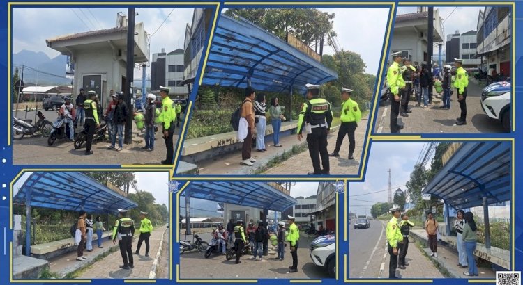 SATUAN LALU LINTAS POLRES MANGGARAI GELAR PATROLI KRYD DAN PENGATURAN LALU LINTAS DI KOTA RUTENG, TINGKATKAN KESADARAN MASYARAKAT DALAM BERLALU LINTAS
