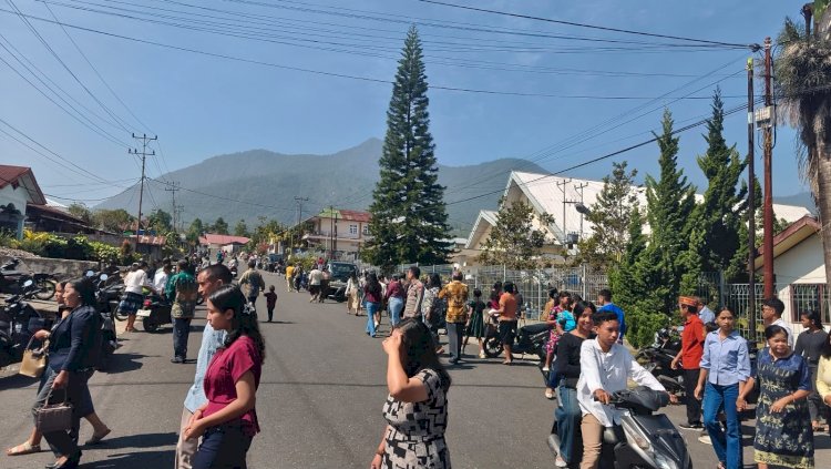 PERKUAT HARKAMTIBMAS, POLRES MANGGARAI TINGKATKAN PELAYANAN HUMANIS MELALUI PROGRAM MINGGU KASIH