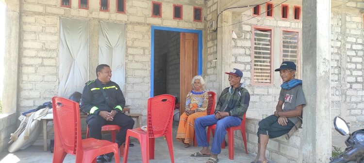 Masyarakat Dusun Watu Alo Sampaikan Terima Kasih kepada Bhabinkamtibmas atas Kepedulian Menjaga Kamtibmas Pascapilkades
