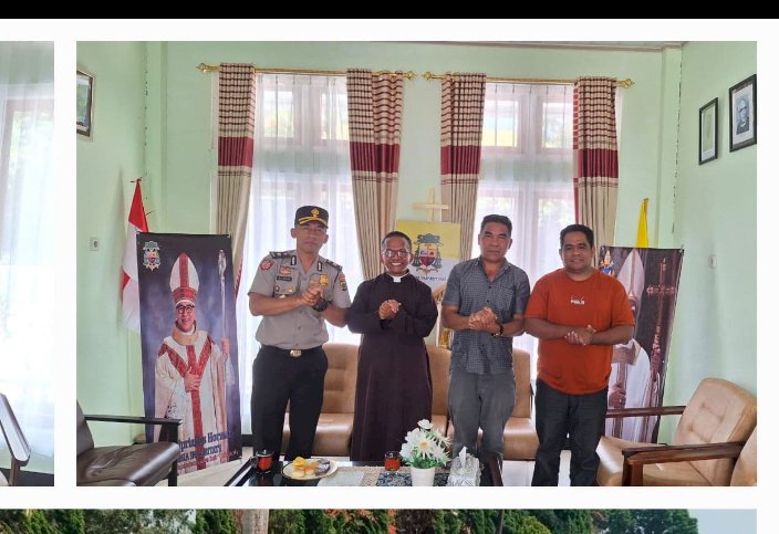 MINGGU KASIH, POLRES MANGGARAI HADIR HUMANIS DI TENGAH UMAT, PERKUAT TOLERANSI DAN HARKAMTIBMAS