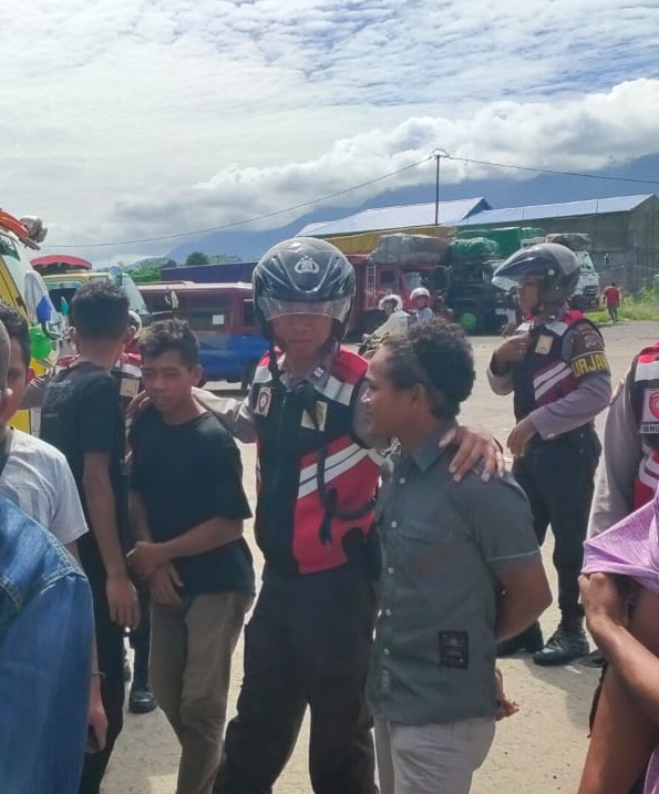 Cegah Kejahatan | Unit Turjawali Polres Manggarai Laksanakan Patroli