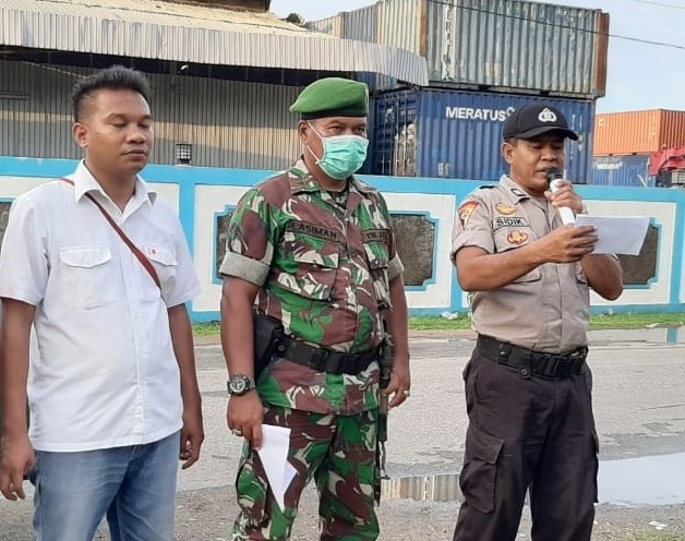 KA SPKT 1 Polsek Reo Imbau Warga Untuk Tetap Di Rumah