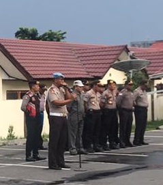 Ini Arahan Kasi Propam Polres Manggarai Saat Pimpin Apel Pagi