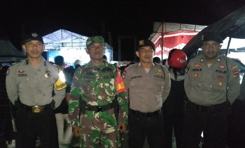 Kabag Ops Polres Manggarai Pimpin Pam Pameran Pentas Seni Jelang Pentahbisan Uskup Ruteng