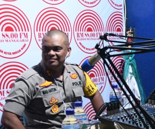 Antisipasi Merebaknya Covid – 19 | Kapolres Manggarai On Air di Radio Manggarai RM 88.00 FM  dan Radio Ntala Gewang
