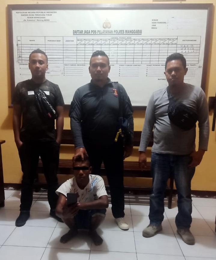 Unit Jatanras Polres Manggarai Berhasil Meringkus Pelaku Pencurian HP